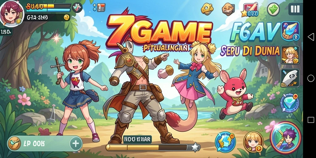 Tampilan gameplay 7GAME yang memukau dan penuh aksi.