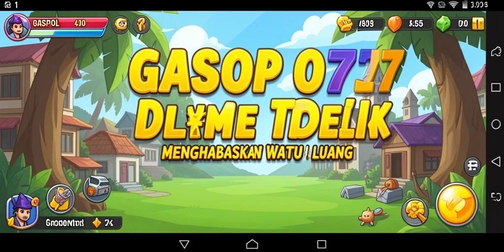 Tampilan gameplay GASPOL77 yang menarik dan interaktif.