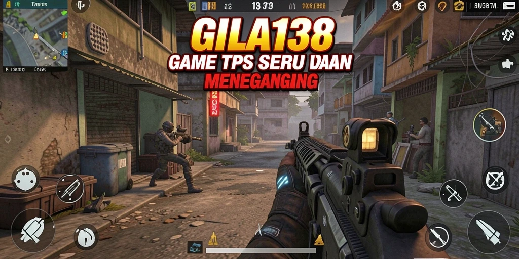 Gameplay GILA138 yang intens dan mendebarkan dalam pertempuran TPS.