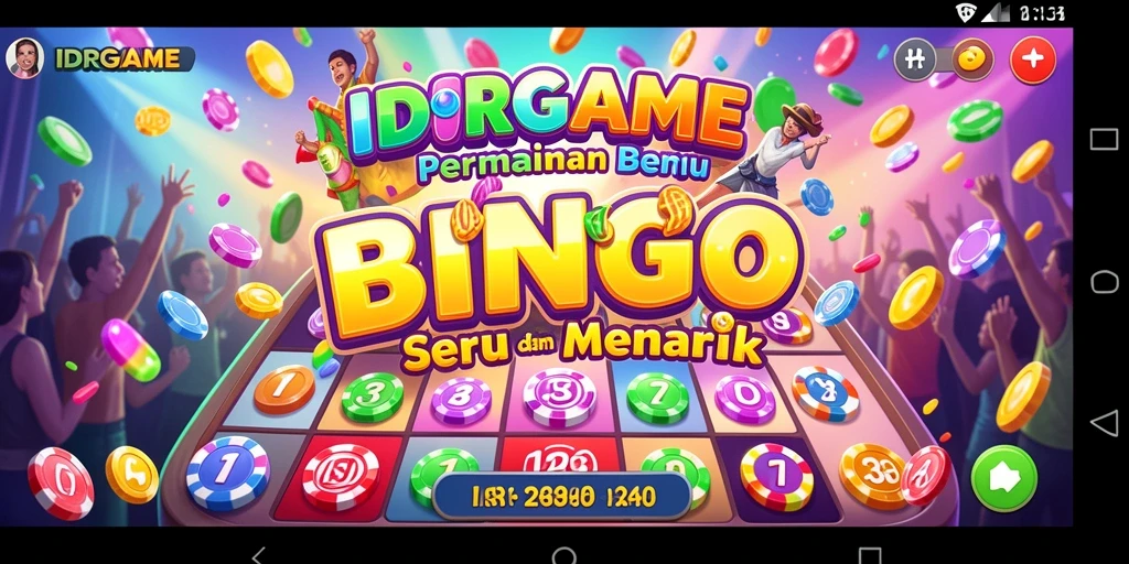 Screenshot gameplay Bingo yang menarik dari IDRGAME.