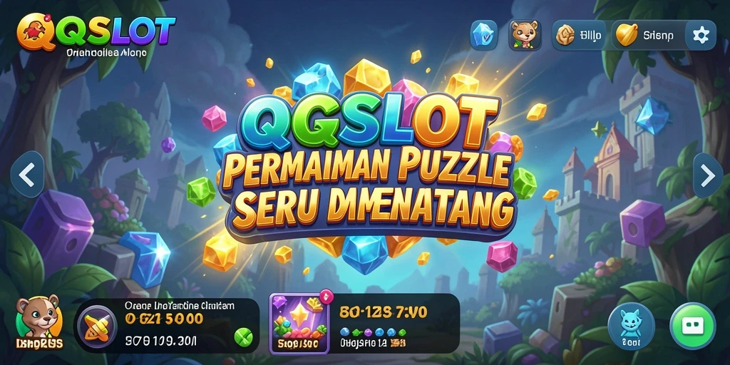 Gameplay QQSLOT yang menakjubkan dengan tantangan puzzle.