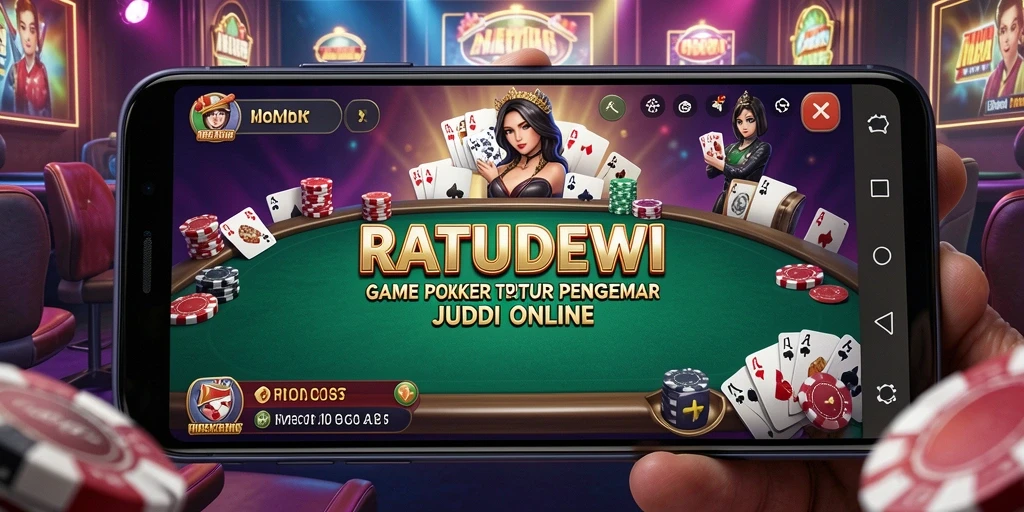 Tampilan gameplay seru dan interaktif di RATUDEWI.