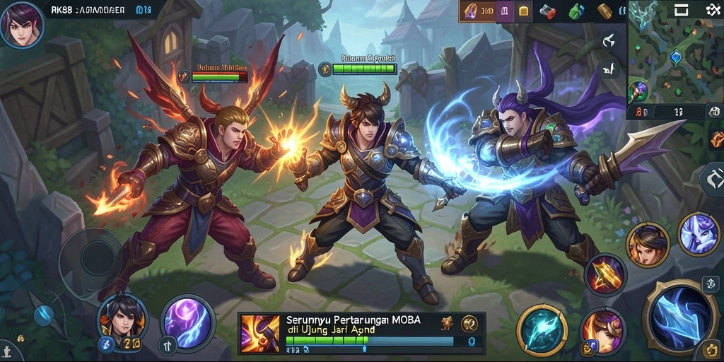 Gameplay seru dan grafis menakjubkan di RK88.