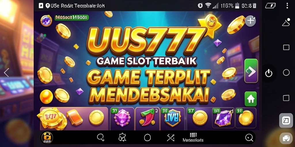 Screenshot UUS777 menampilkan gameplay slot yang seru dan mengasyikkan.